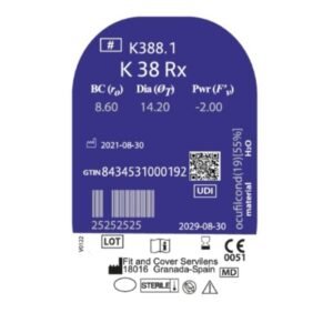 K-38 Toric (1 Lentille)